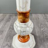Pair of marble columns, late 19th century work