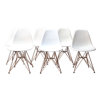 Set of DSR Chairs by Charles & Ray Eames for Vitra