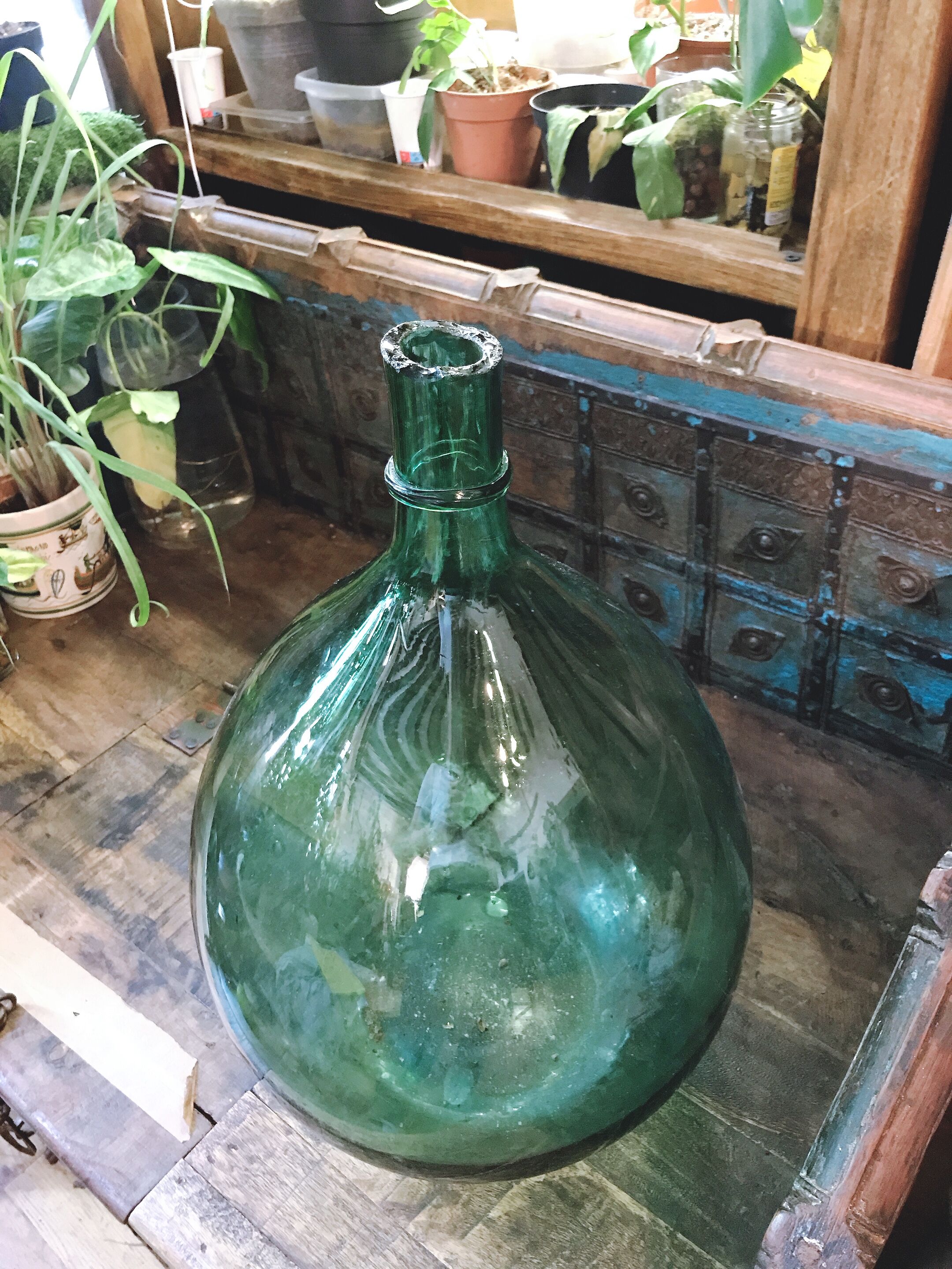 Dame Jeanne vert 40L