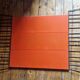 Vintage etagere taken orange shelves