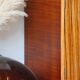 Enfilade scandinave zebrano – buffet vintage années 60