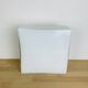 Lita 70s square opaline wall light, ceiling light