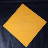 Australian style road sign - Kangaroos Next 10 Km