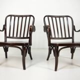 Pair of Armchairs No. 752 by Josef Frank for Thonet, 1930s