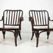 Pair of Armchairs No. 752 by Josef Frank for Thonet, 1930s