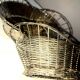 Two silver-plated baskets. Victorian style. Year 1960.