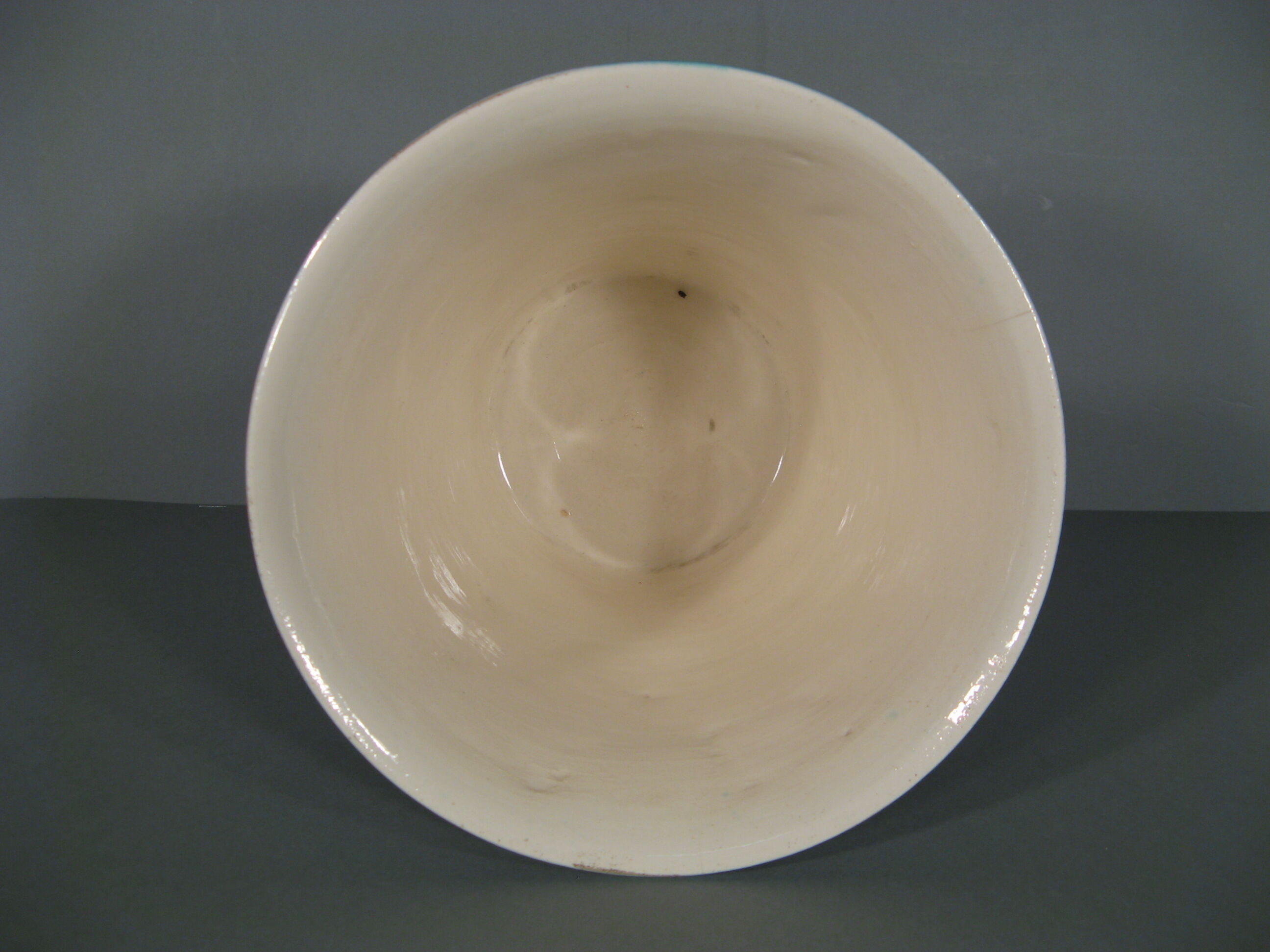 Old vintage ceramic vase 1960s décor signs of the zodiac astrology