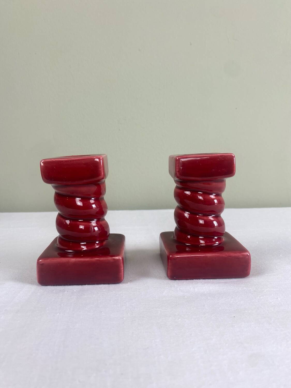 Pair of vintage candlesticks
