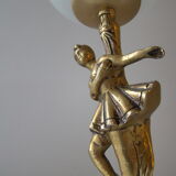 Charming vintage lamp dancer