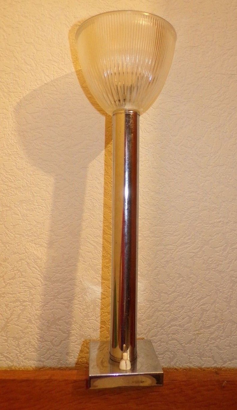 Rare lampe art déco 1930 signée P.L