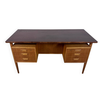 Bureau scandinave de direction double face plateau flottant longueur 1