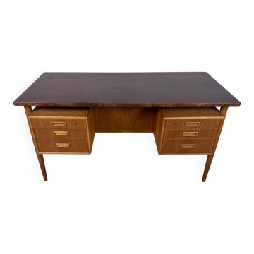 Bureau scandinave de direction double face plateau flottant longueur 1