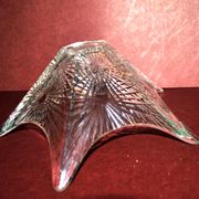 Empty-pocket star in cut crystal Saint-Louis