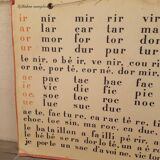 Old school poster "complex syllables"