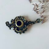 Antique bronze candle holder