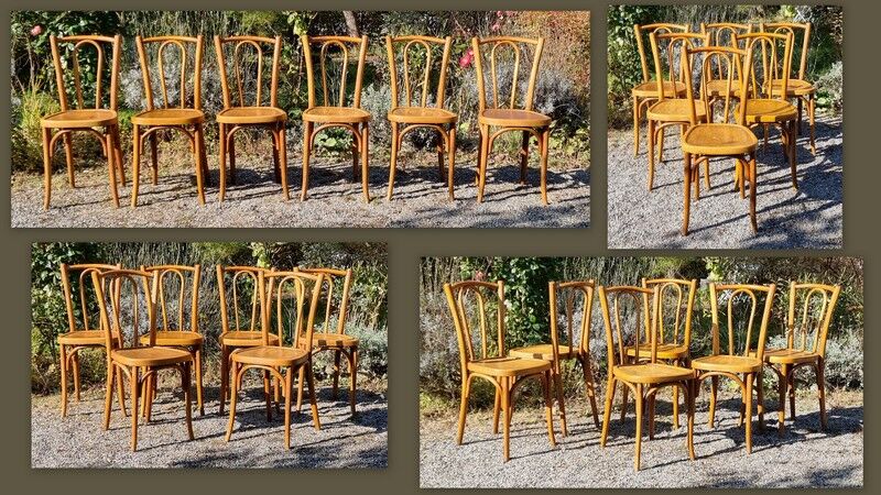 Suite 6 chairs bistro baumann 20s