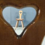 Pair of brutalist side chairs, 1960s - sweden