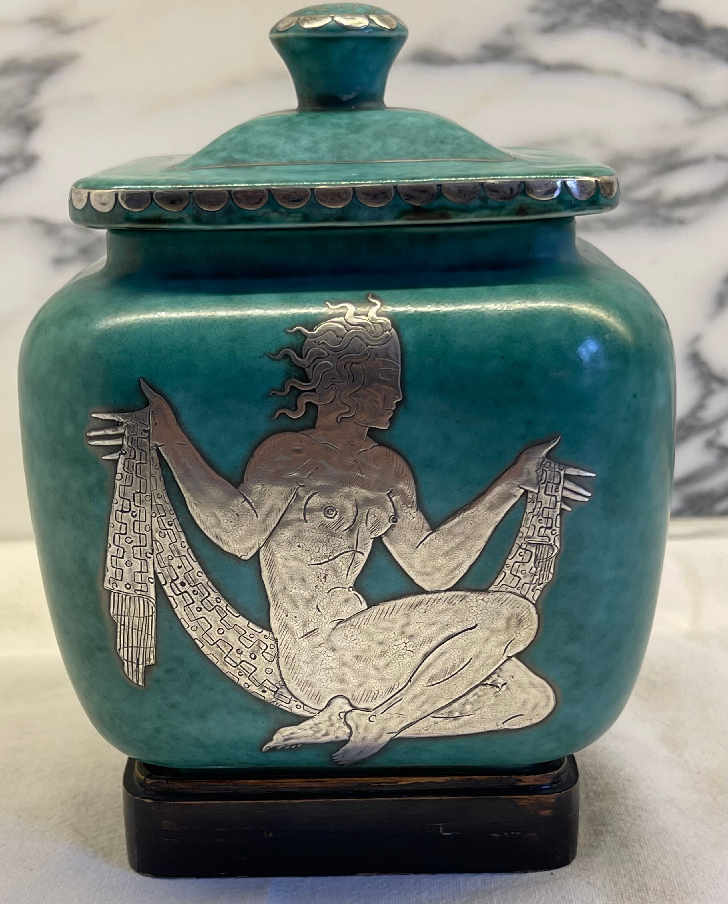 Gustavsberg argenta wilhelm kage pot