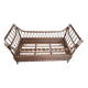 Rattan and wicker children's bed