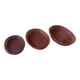 3 small baskets