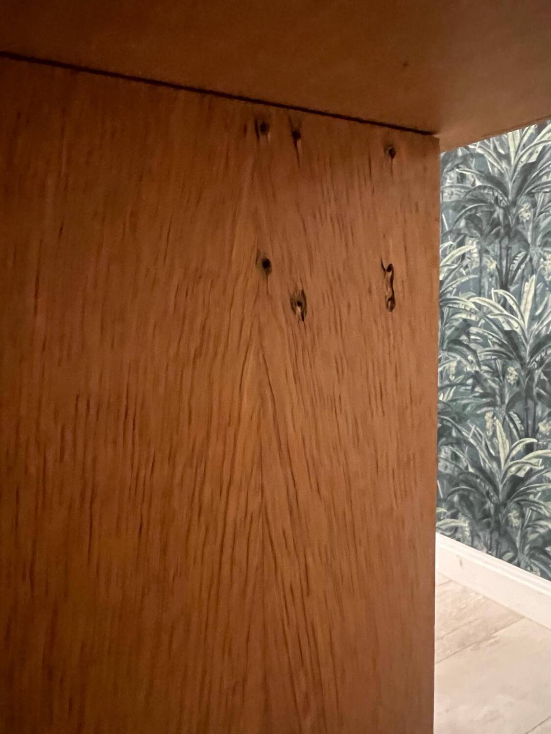 Vintage light oak desk 50s/60s