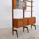 Mid century free standing shelf, 1960's norway