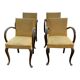 Lot de 4 fauteuils bridge