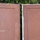 Pair of old cupboard doors h220.5xL75cm each