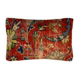 Housse de coussin de tapis turc vintage 30 x 50 cm