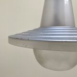 Mercurized and sandblasted glass suspension