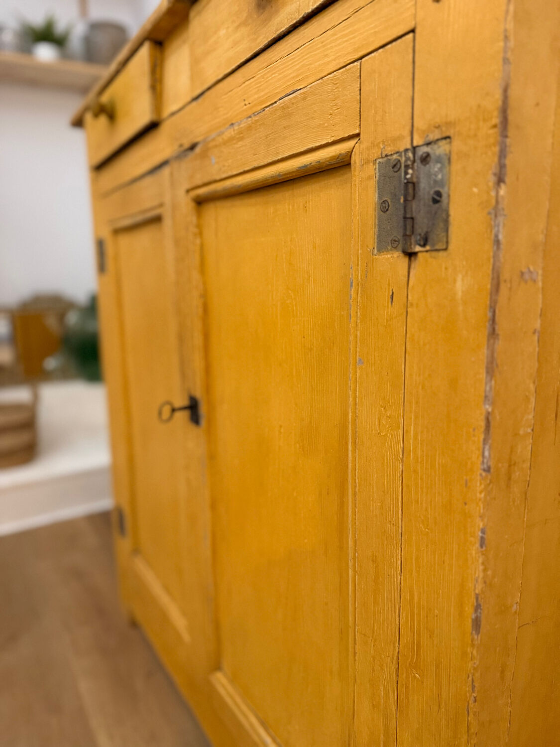 Antique country buffet