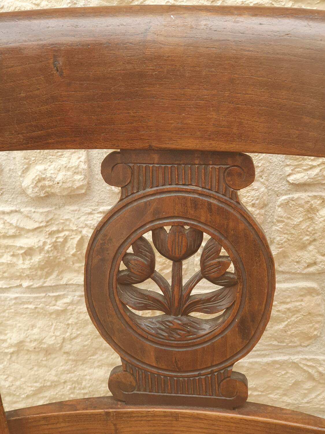 Directory straw armchair