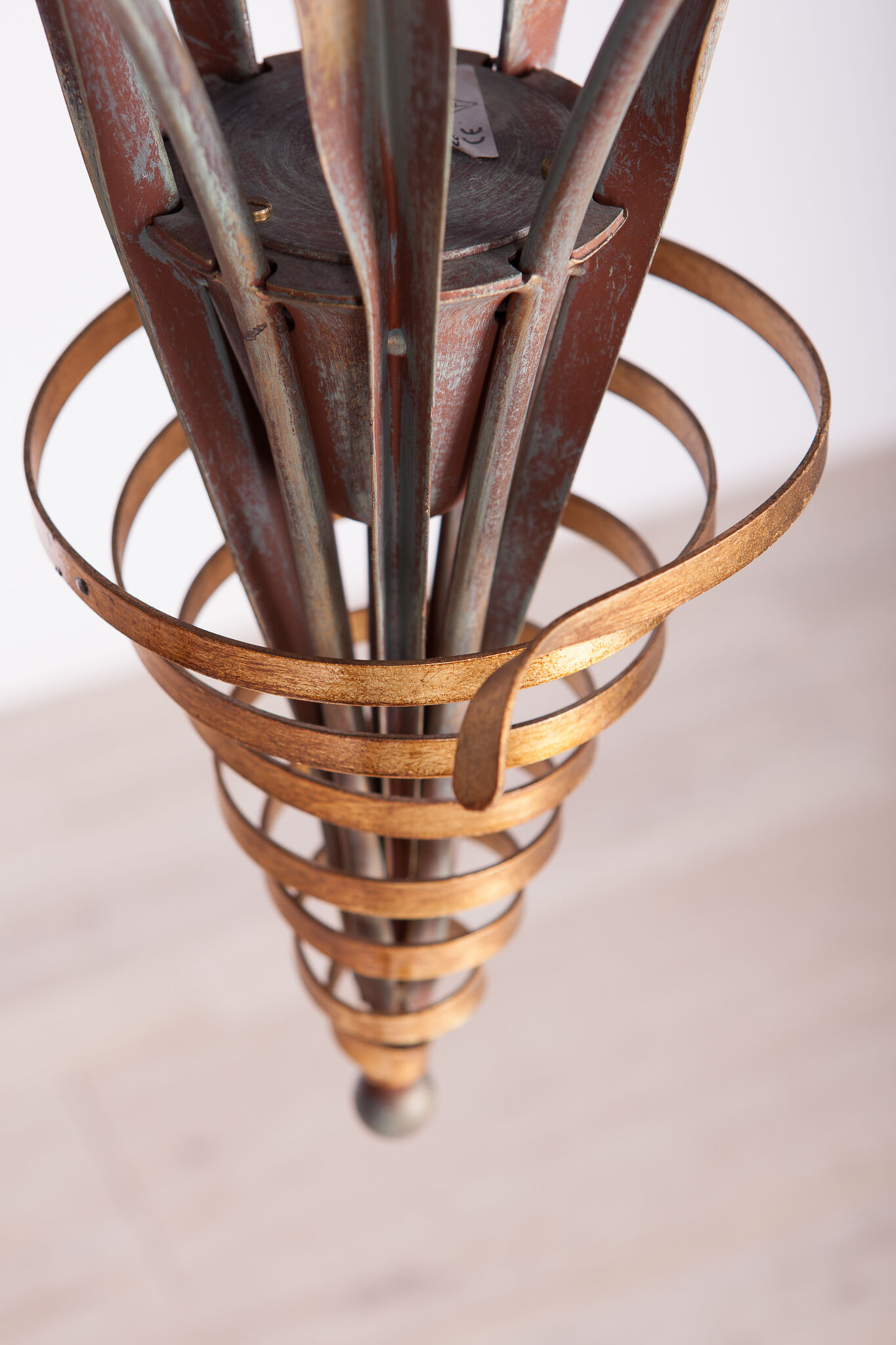 Italian Hollywood Regency Chandelier, 1970s