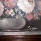 Painting a oil flowers