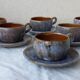 6 tasse en grès Lempereur
