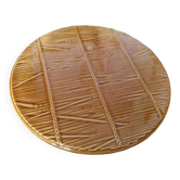 Plat en barbotine