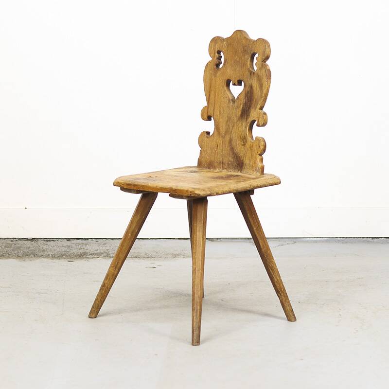 Primitive Folk Art Mountain Chair
