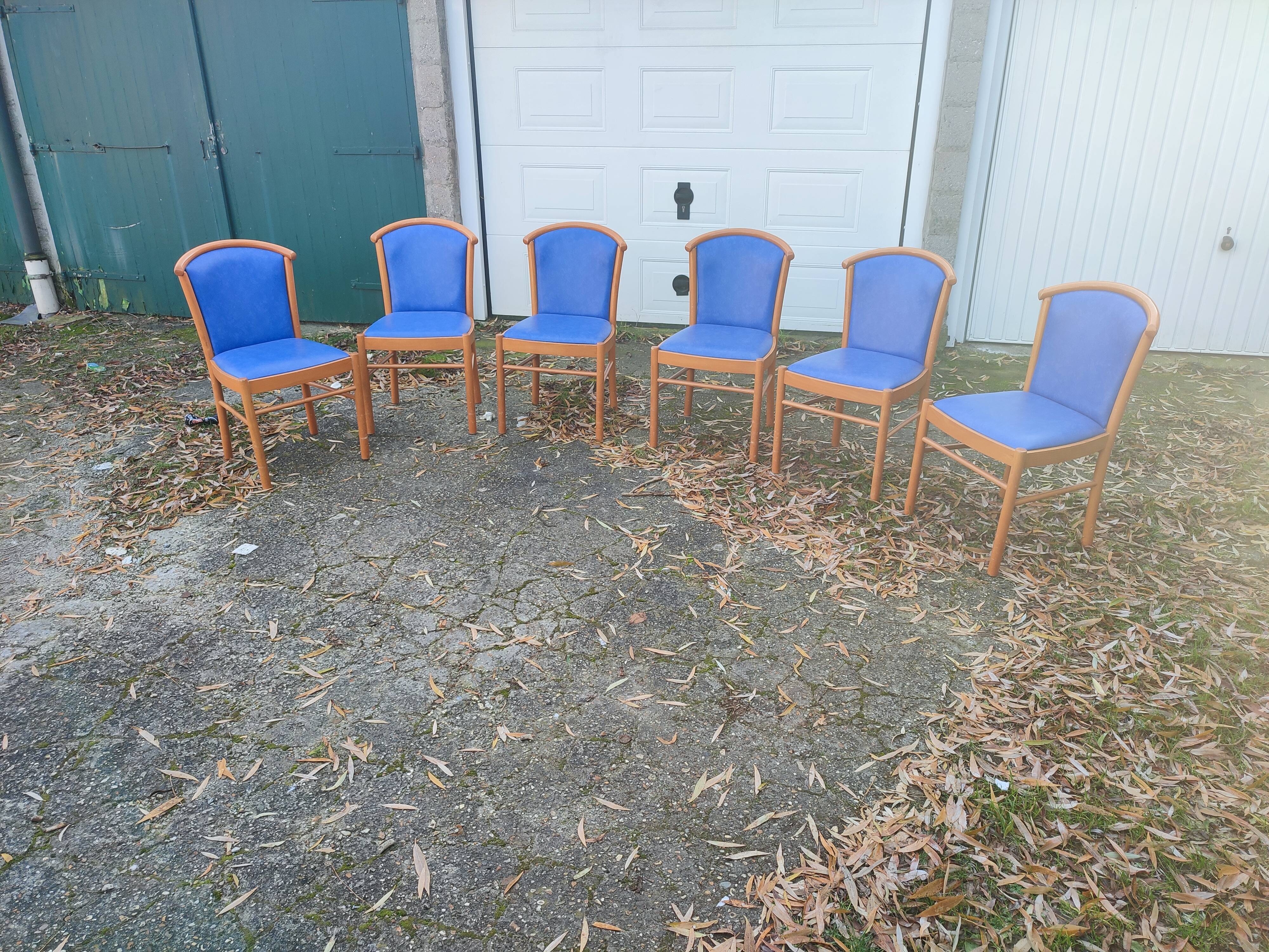 6 bistro restaurant chairs