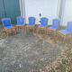 6 bistro restaurant chairs