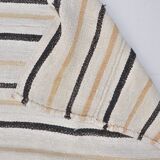 Turkish Striped Anatolian Hemp Kilim sku 3662
