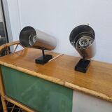 Pair of parscot wall lamps 50s