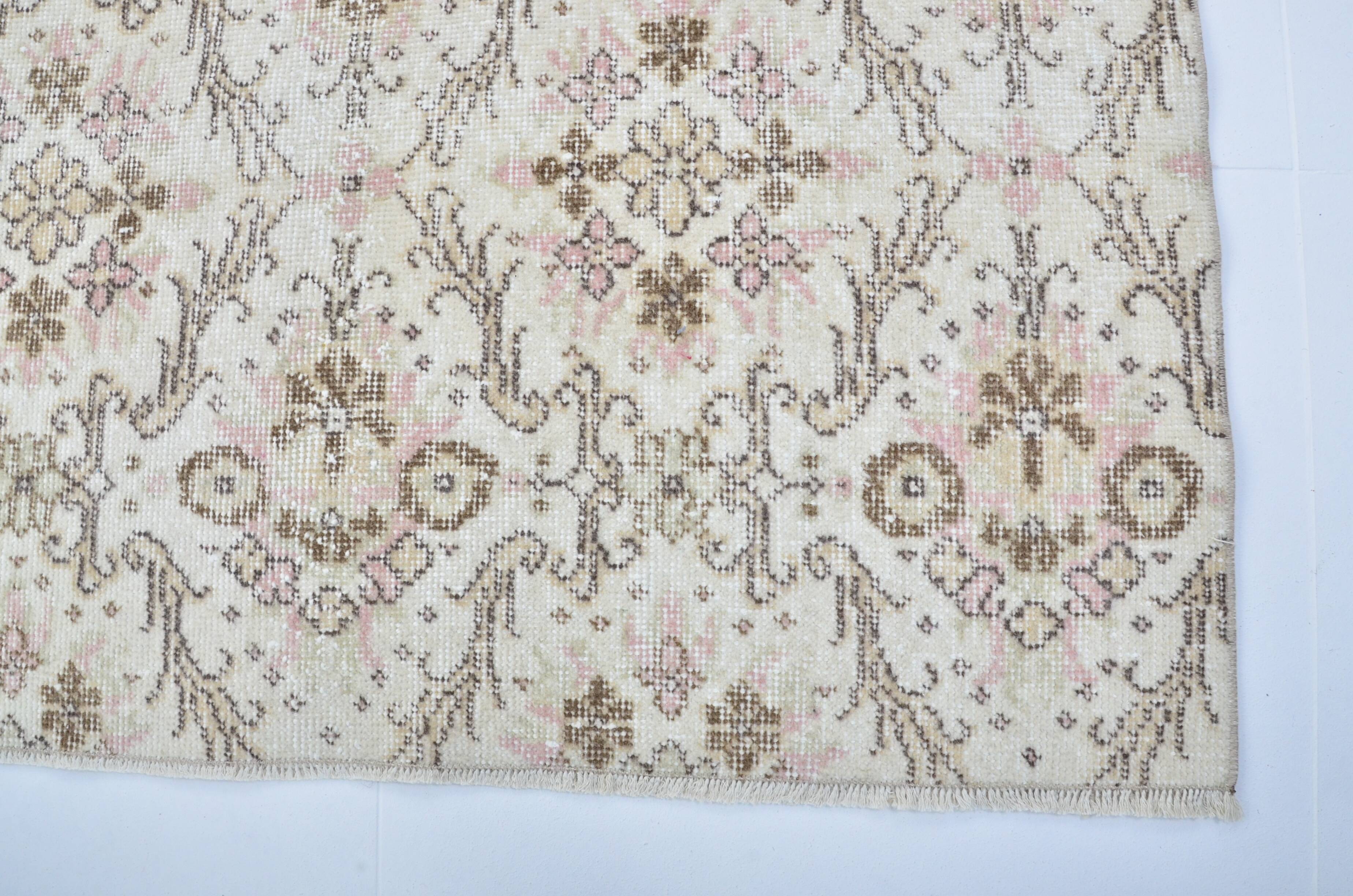Oushak Geometric Wool Carpet sku 3223