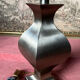 Brushed stainless steel lamp foot 1970