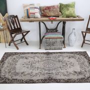 4x7 Rug For Office Oriental Classic Vintage Area Rug, 112x208Cm SK 2672