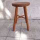 Tabouret en bois vintage