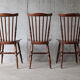 Lot de 3 chaises Baumann modèle Menuet années 50 60