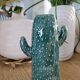 Cactus soliflore vase