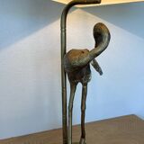 Heron lamp from the 70s by Maison Baguès