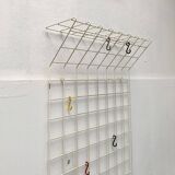 Mid-century German minimalist rope coat rack from the 1960s.