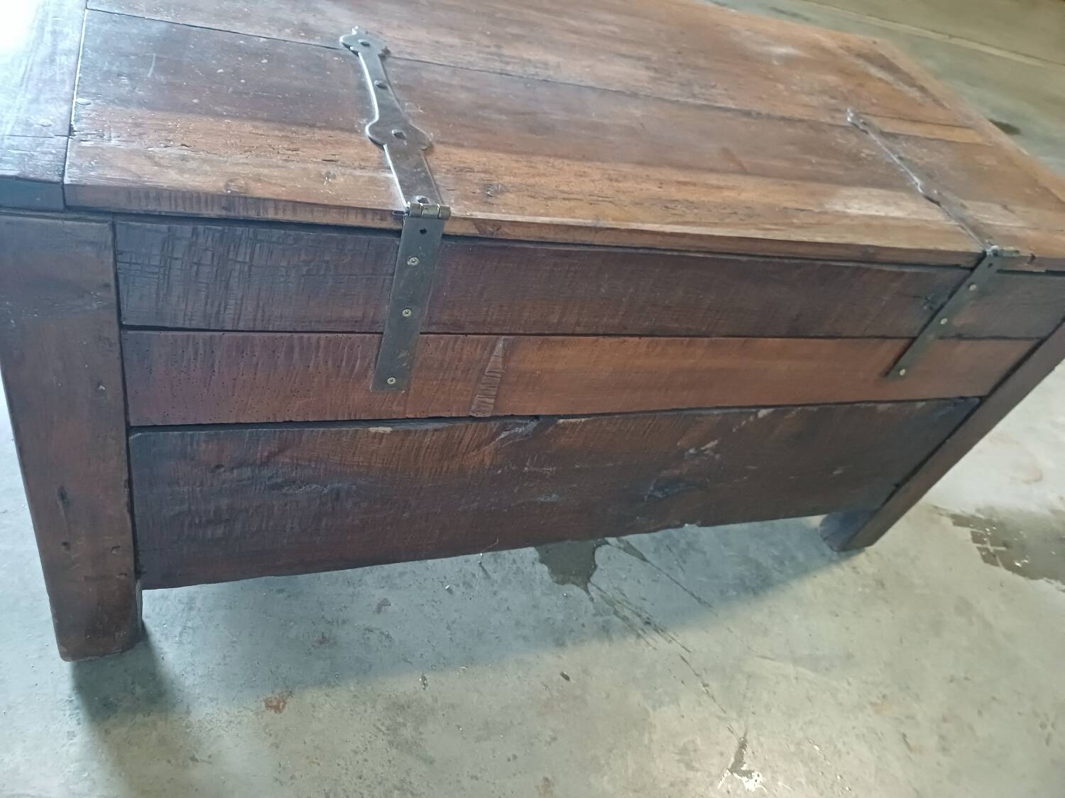 Coffre de mariage savoyard XVIII ème